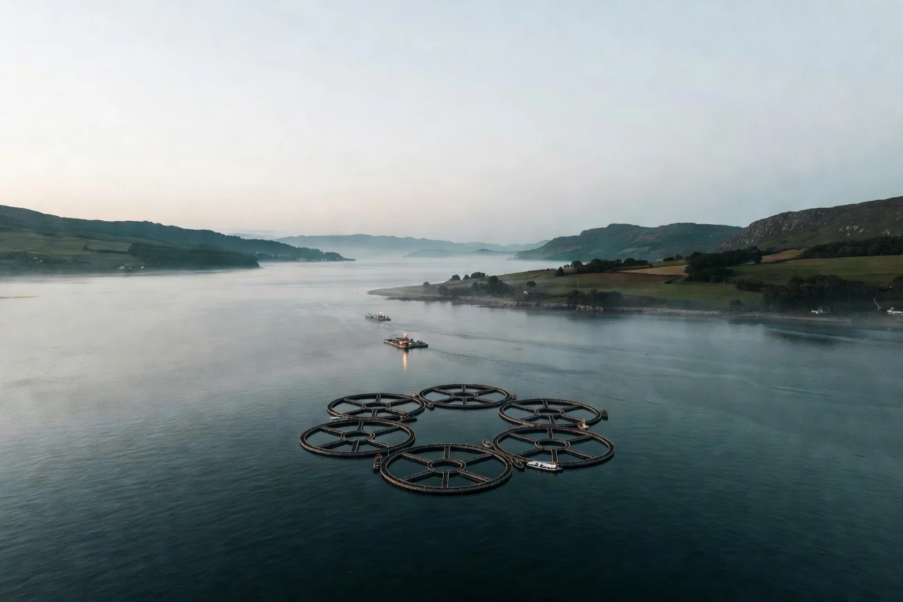 Oceanbox Atlantis ocean model launches for Scottish salmon farming sector.