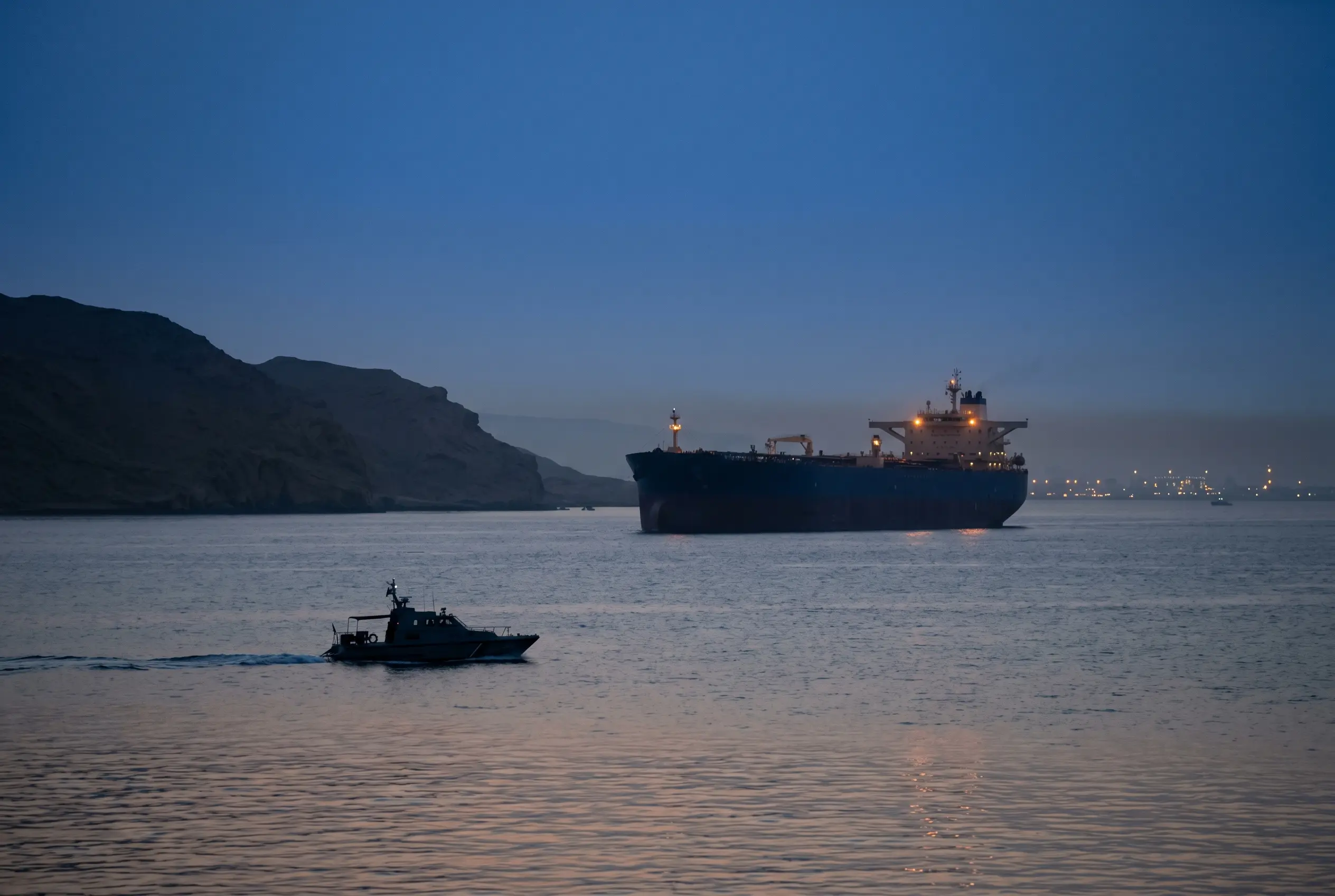 Oil tanker crosses Strait of Hormuz as US Iran ceasefire holds tenuously.