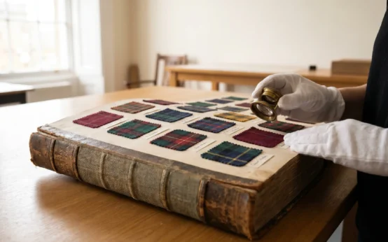 Paton tartan archive donated to National Museums Scotland after two centuries.