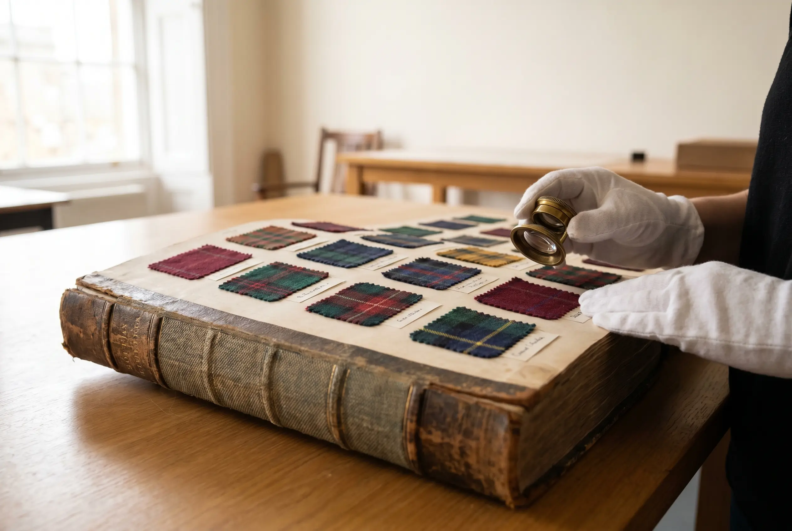 Paton tartan archive donated to National Museums Scotland after two centuries.