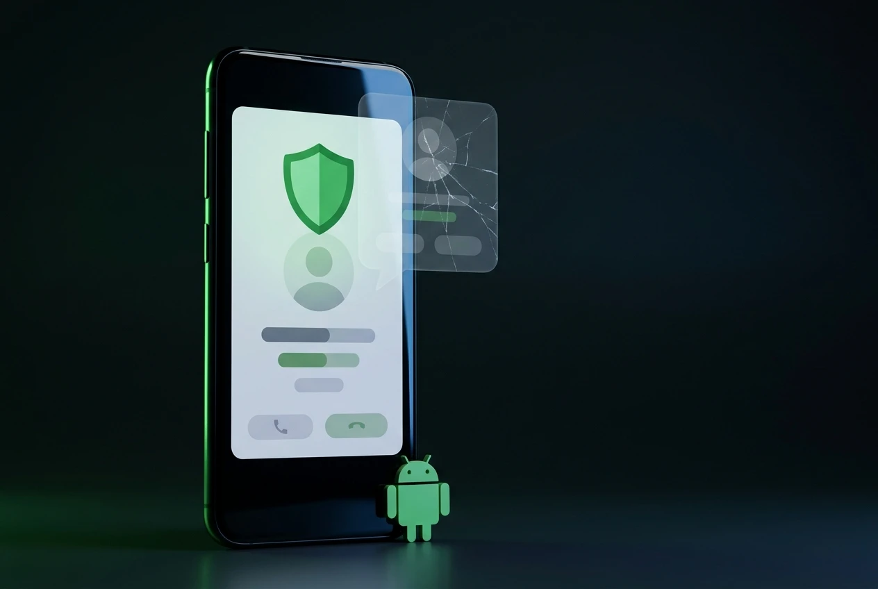 Android fake call detection RCS device verification