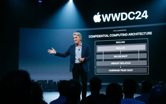 Apple Private Cloud Compute running on Google Cloud data centers