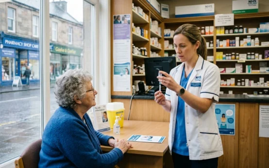 Community Pharmacy Scotland vaccine delivery inclusion call