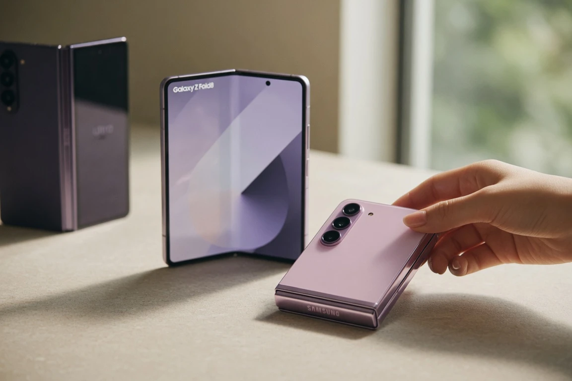 Galaxy Z Fold 8 colors and storage leak details