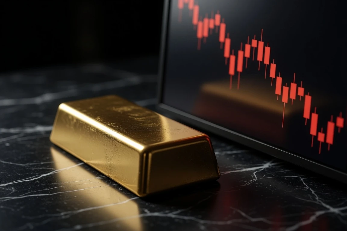 gold price XAU/USD near 4200 with Fed rate cap