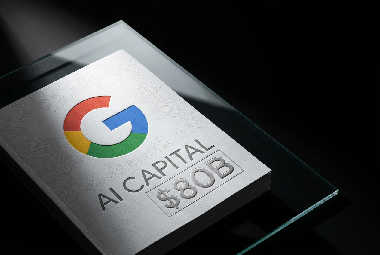 Google $80 billion AI raise Alphabet stock sale