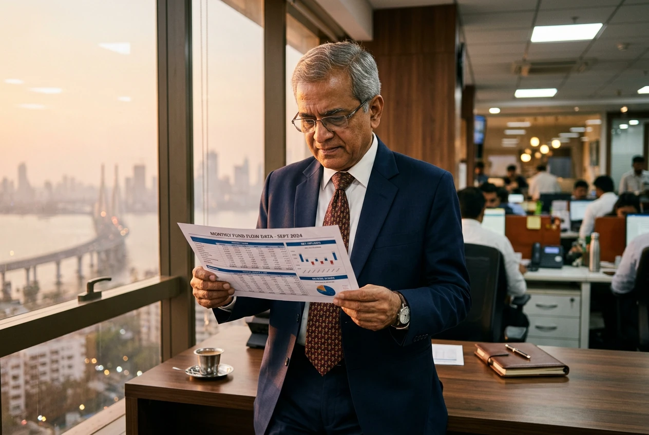 Indian mutual fund inflow and outflow data for May 2026