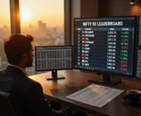 Indian stocks to watch list on NIFTY trading monitors at dawn