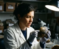 Iron Age woman brain removal Scotland burial evidence