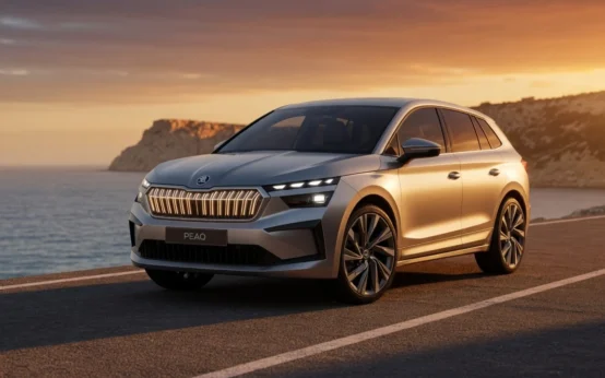 Škoda Peaq seven-seat electric SUV at world debut