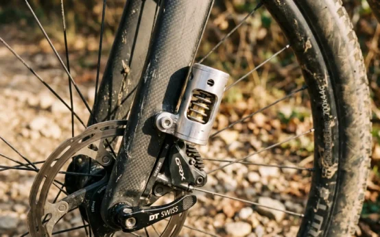 Rimpact gravel tuned mass damper for forks