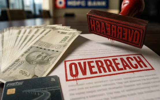 HDFC Bank CEO Sashidhar Jagdishan CFO fined MSRDC deposit case