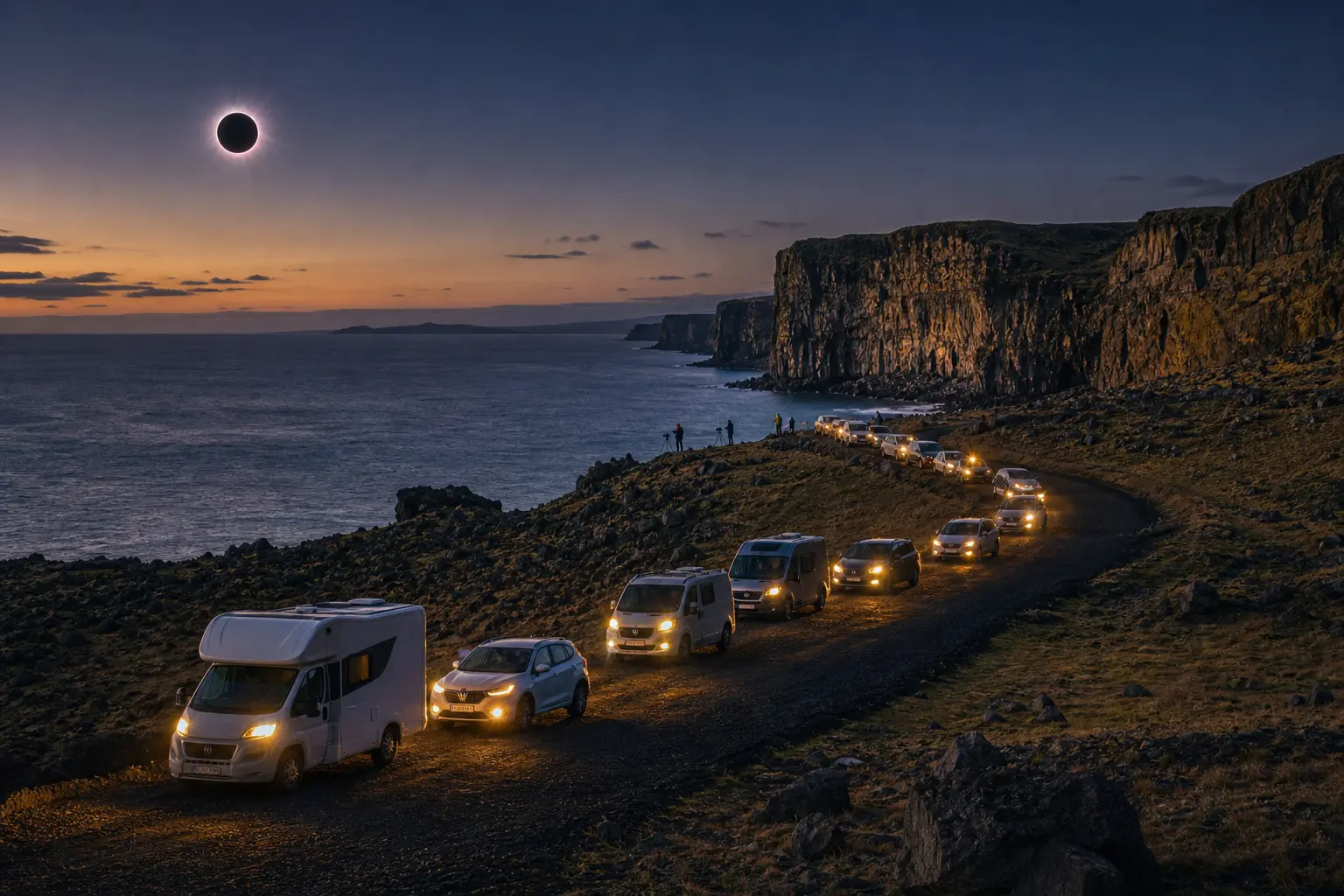 Iceland total solar eclipse 2026 tourism boom Westfjords