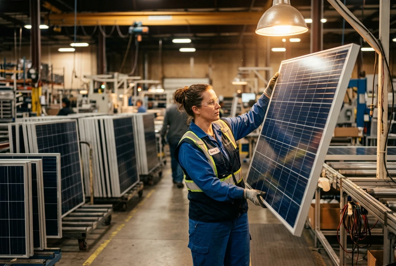 India solar manufacturing alternatives without China