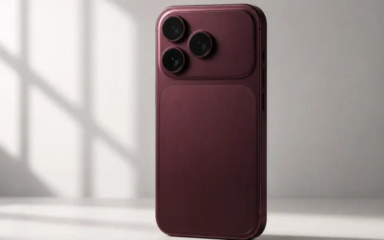 iPhone 18 Pro Max Dark Cherry thicker design leak