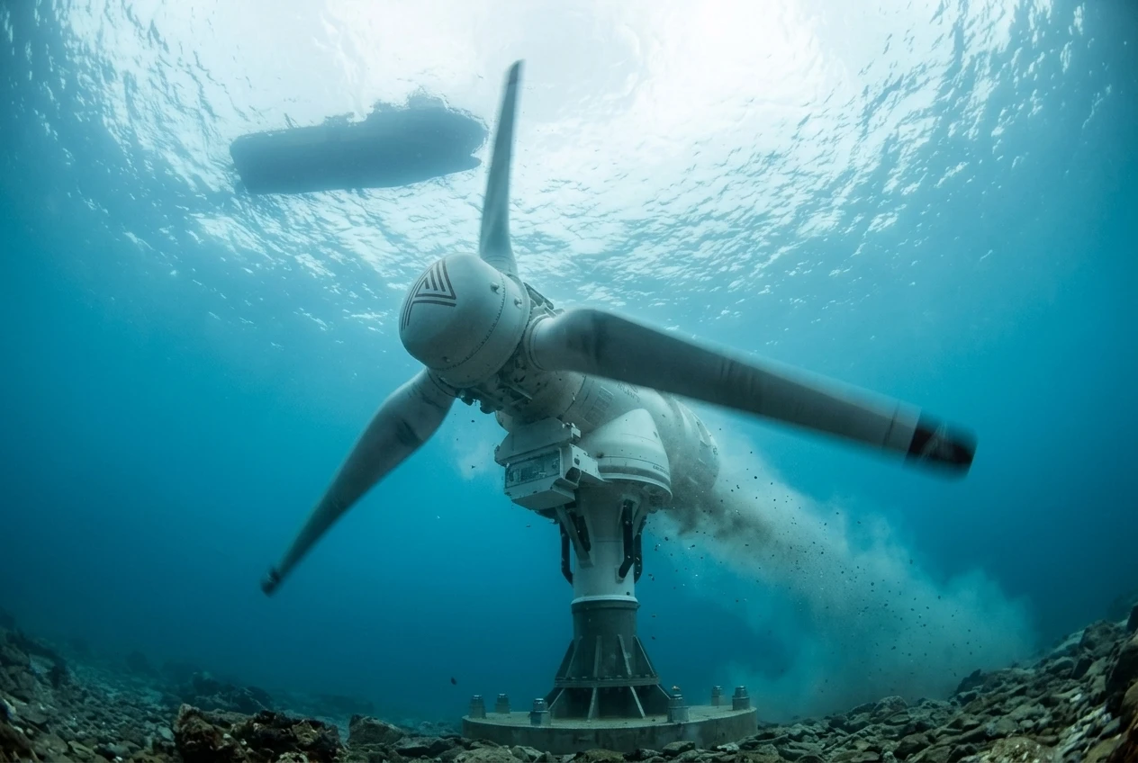 MeyGen tidal turbines Pentland Firth Scotland six year reliability record