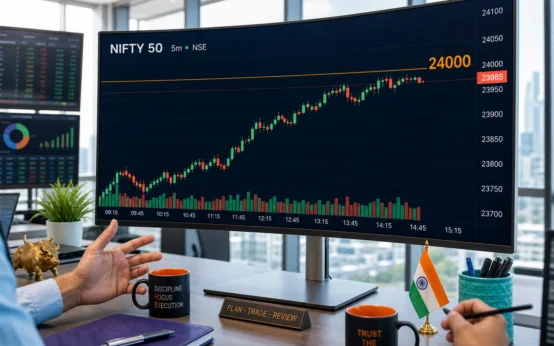 Nifty 50 July 29 trade setup below 24000 levels chart