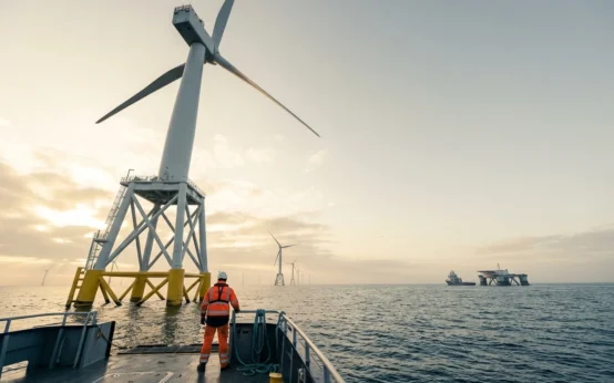 Ocean Winds Caledonia North South offshore wind farm Scotland approval