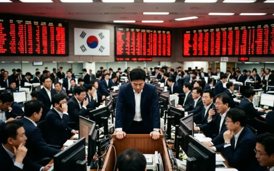 Samsung KOSPI circuit breaker trading floor July 2026