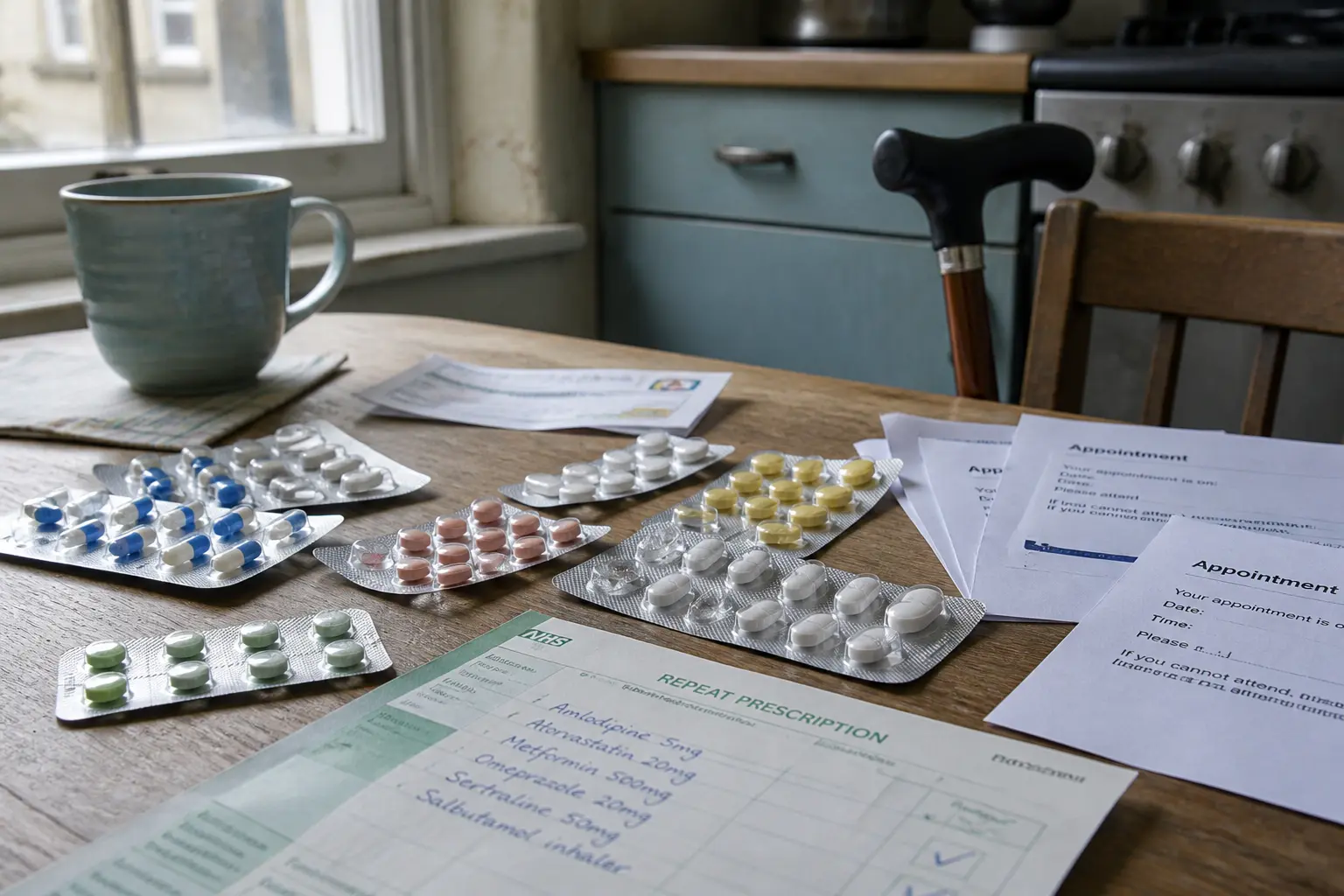 Scotland long-term conditions multiple medications daily management burden