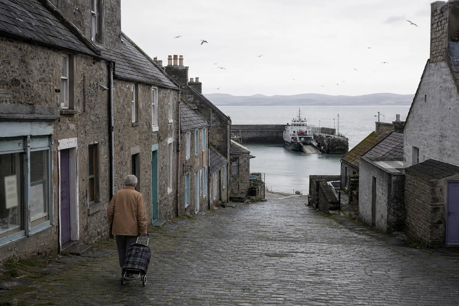 Scotland population growth slowdown migration decline ageing crisis