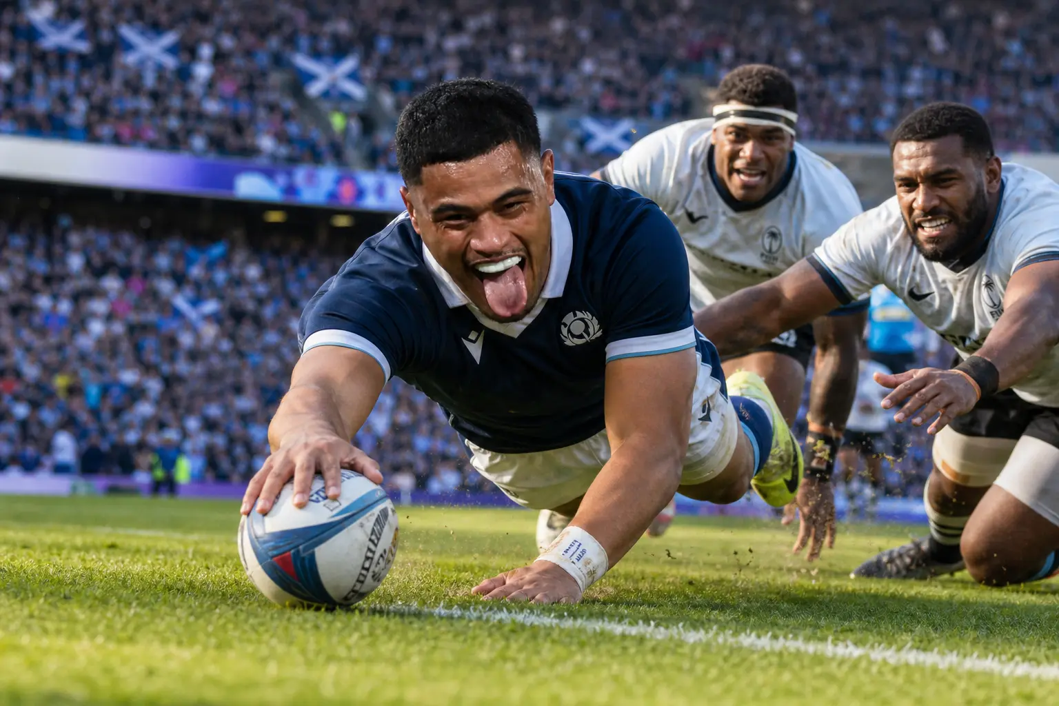 Scotland rugby bench comeback beats Fiji at Murrayfield