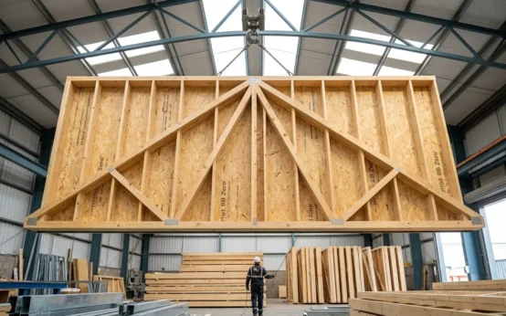 Scotland timber frame homes percentage versus England housebuilding rate