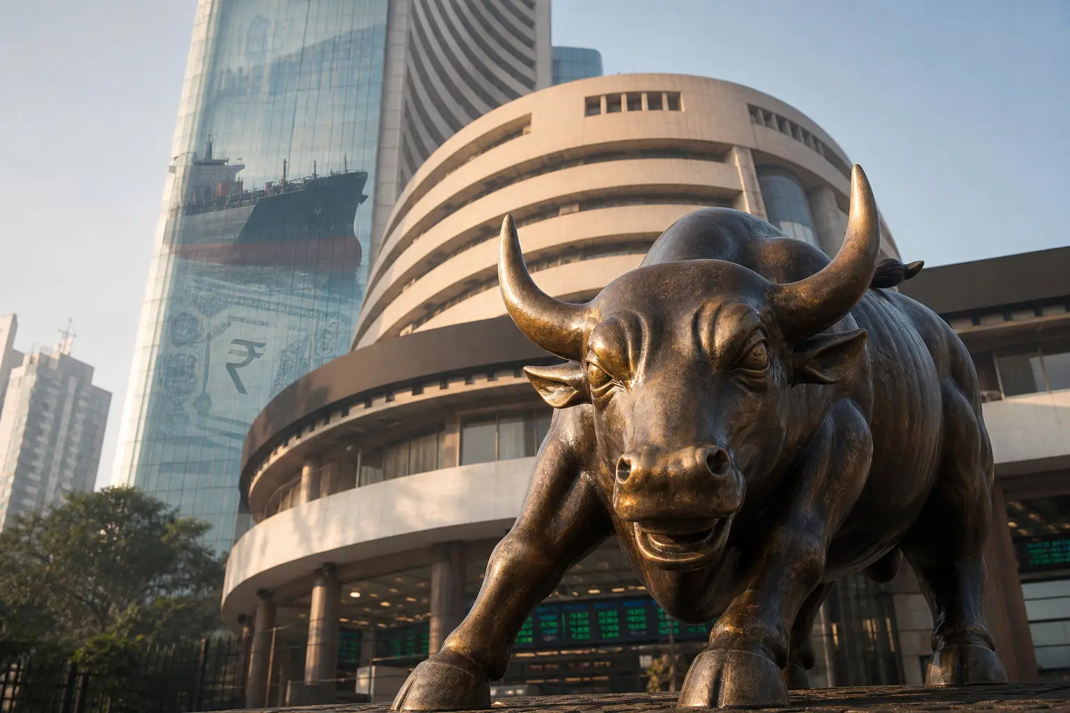 Sensex Nifty weekly rally despite Iran war oil price surge