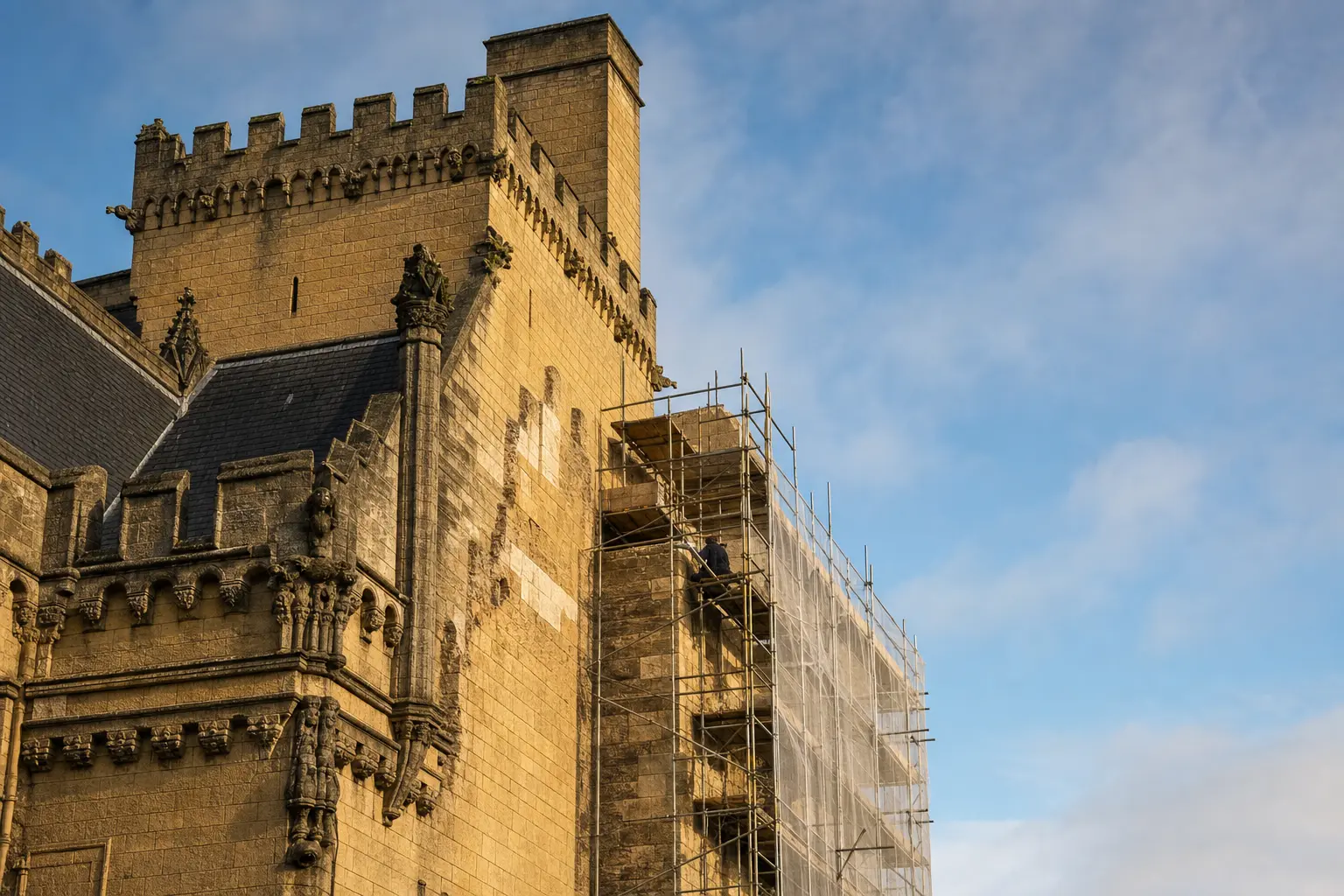 Stirling Castle Great Hall repairs health and safety funding concerns