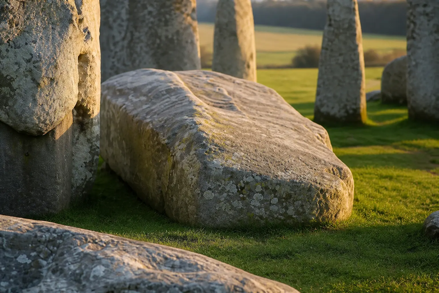 Stonehenge Altar Stone glacier transport from Scotland Dogger Bank