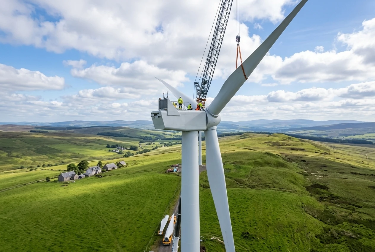 TagEnergy Sclenteuch Cairnmore Hill Scotland wind farm turbines