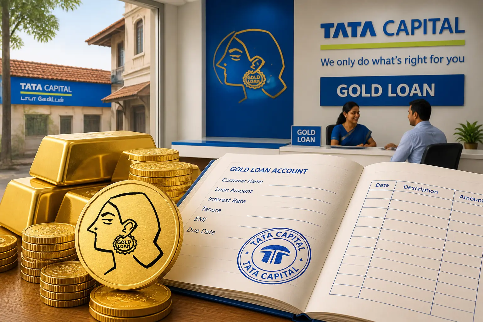 Tata Capital Q1 results gold loan Yogloans acquisition growth