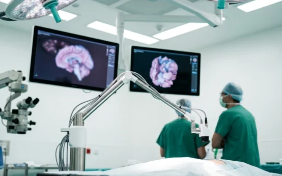 Toby Peart 3D exoscope brain tumour surgery Glasgow Scotland