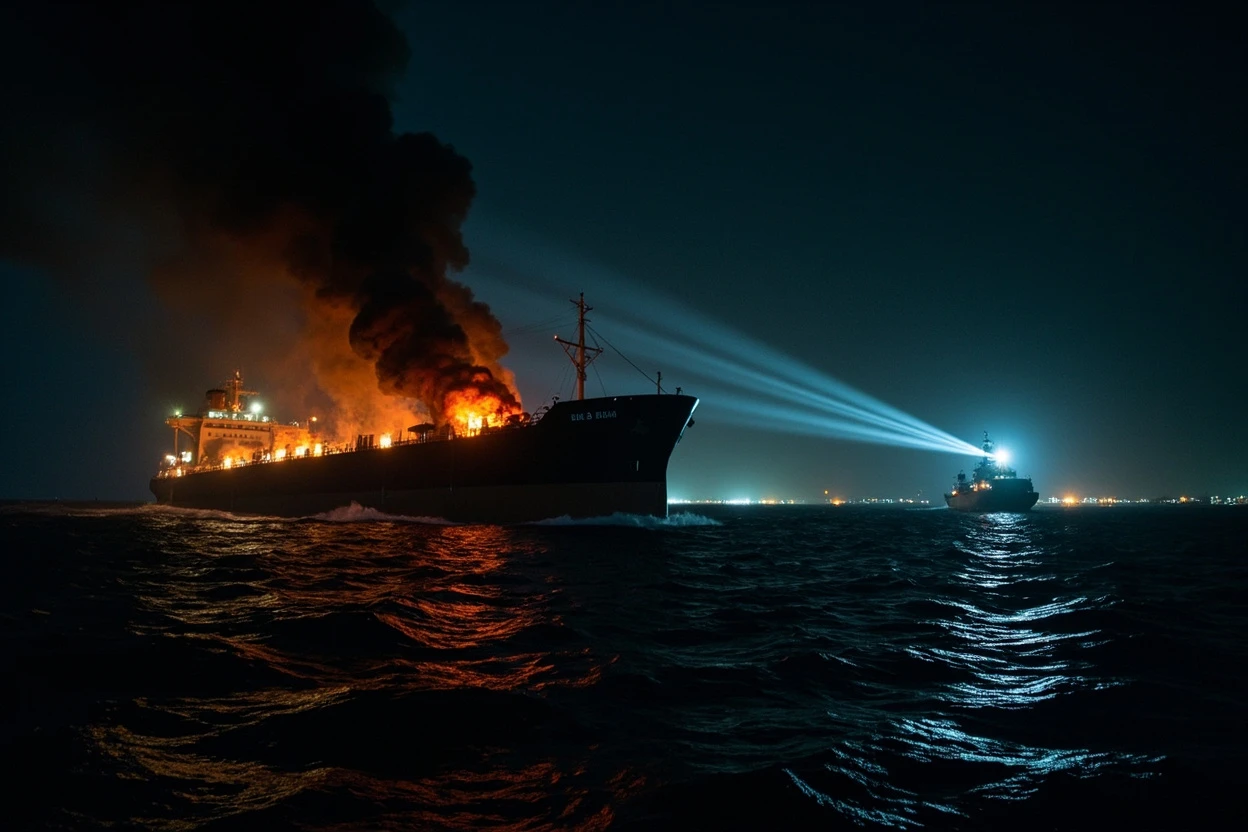 US Iran Strait of Hormuz tanker attacks oil price spike