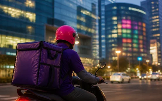 Zepto delivery rider quick commerce IPO valuation cut Mumbai