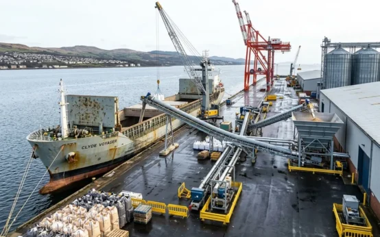 ADM Port of Greenock feed storage expansion Scotland Clyde