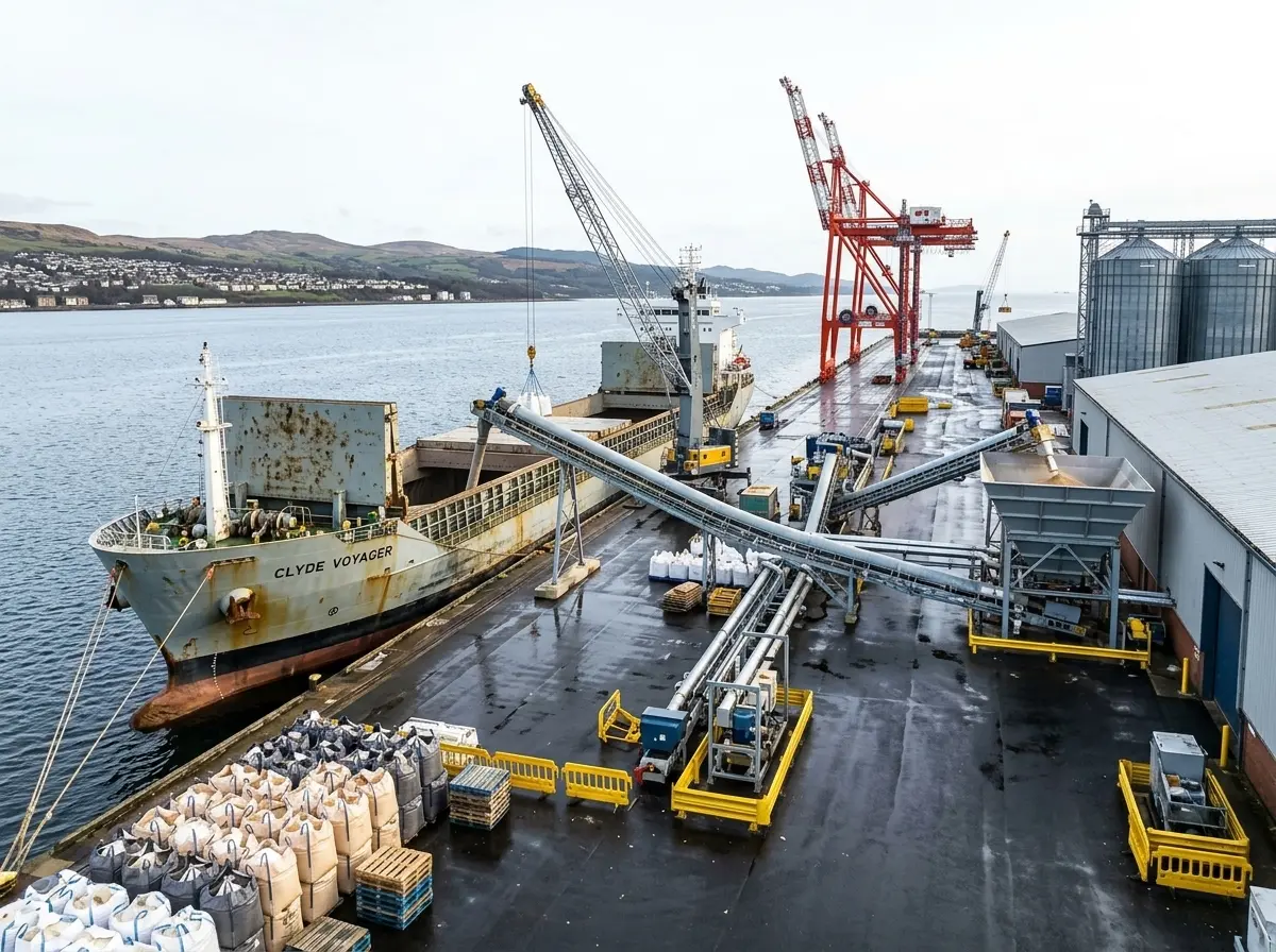 ADM Port of Greenock feed storage expansion Scotland Clyde