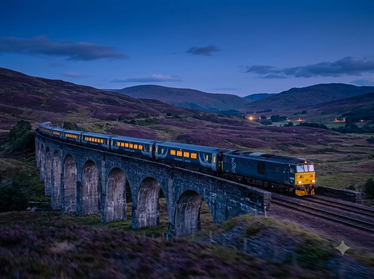 Caledonian Sleeper train Europe feasibility study Scotland