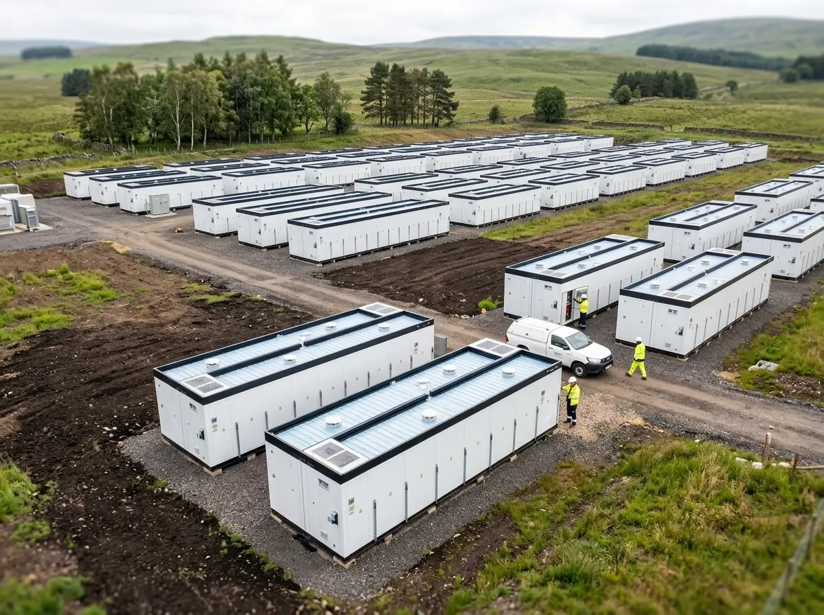 Coalburn 1 500 MW battery energy storage Scotland former coal site