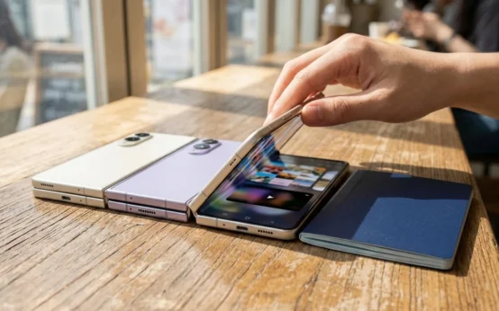 Galaxy Z Fold8 passport design light thin foldable phone