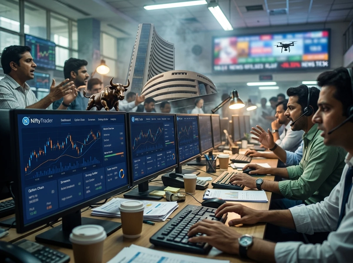 Gift Nifty muted open Sensex Nifty Trump drone tariffs oil