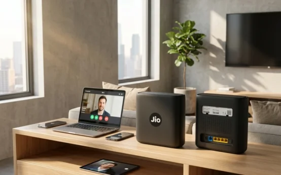 Jio AX3000 universal Wi-Fi 6 router 1500 sq ft coverage