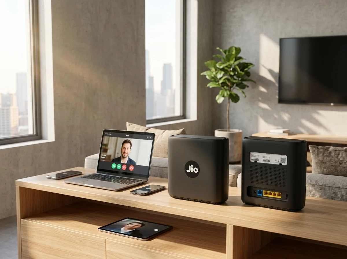 Jio AX3000 universal Wi-Fi 6 router 1500 sq ft coverage
