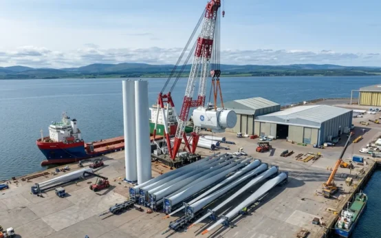 Maraen Port of Nigg Dogger Bank offshore wind jobs quay