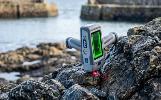 PHOENIX handheld spectrometer tested on Portsoy lunar rocks Scotland
