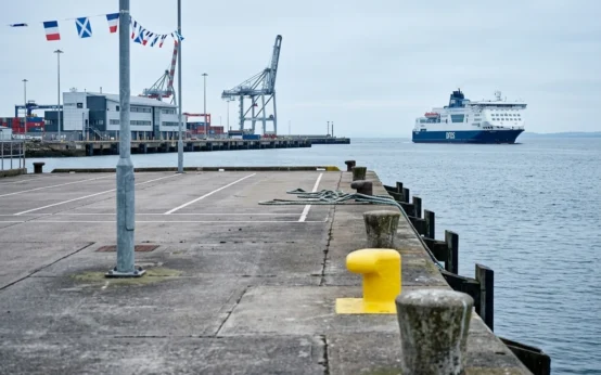 Rosyth Dunkirk ferry funding pledges port infrastructure Scotland France