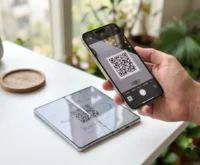 Samsung Smart Switch QR code iPhone to Galaxy Z Fold8 transfer