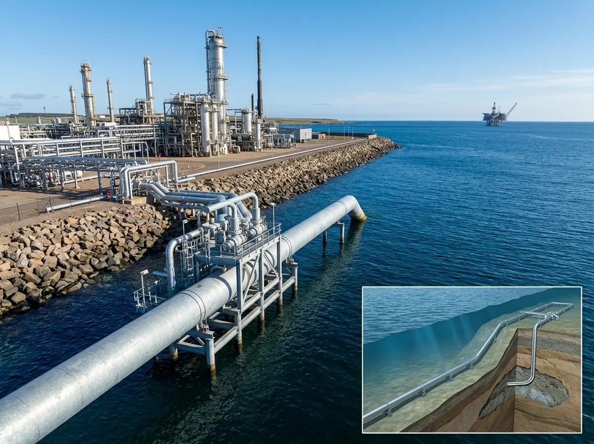 Scotland Acorn carbon capture St Fergus North Sea project delay