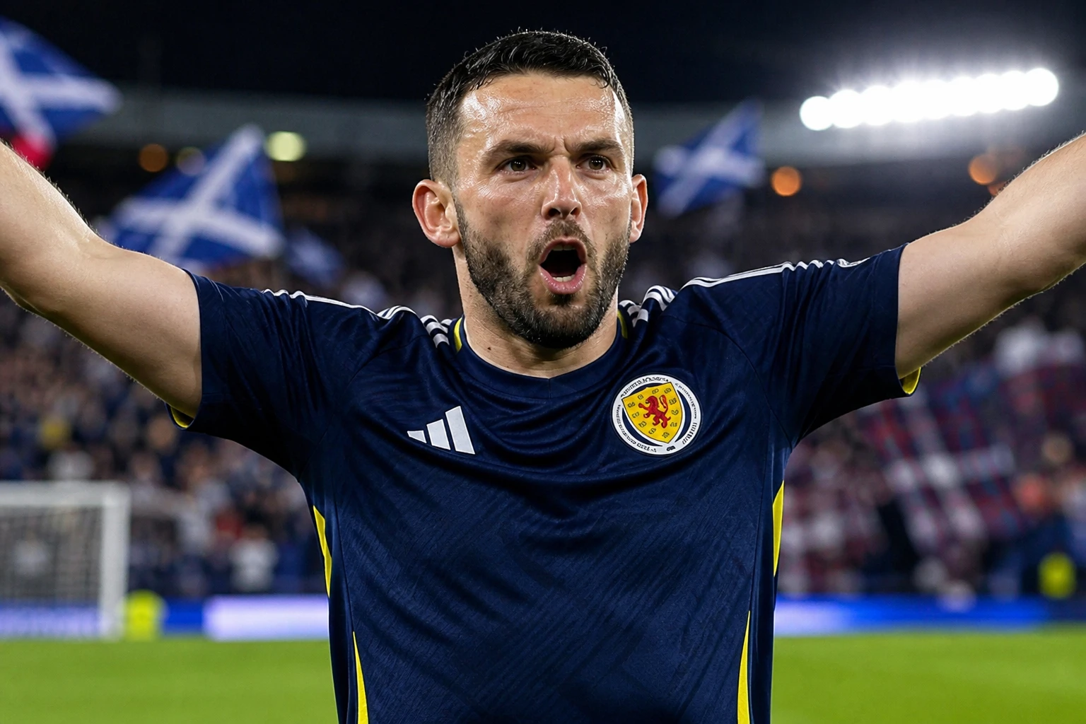 Scotland Haiti World Cup 2026 McGinn goal celebration