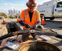 Verizon fiber vandalism SoCal outage technicians repair